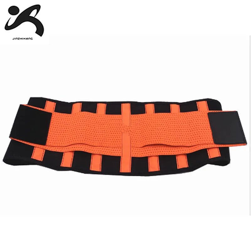 2020 hot sell Adjustable Waist Back Support Trimmer Belt with removable pocket Neoprene Waist Trainer for Gym Fitness