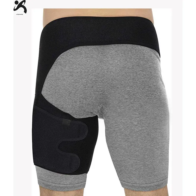 Adjustable Neoprene Compression Groin Strain Pain Wrap Recovery Thigh snd hip Wrap