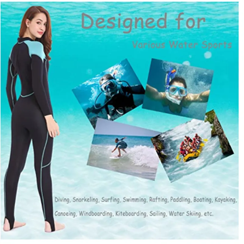 Wholesale high quality Full Sleeve 5MM Neoprene Water sport Swimming suit Diving Skin Surfing Wetsuit