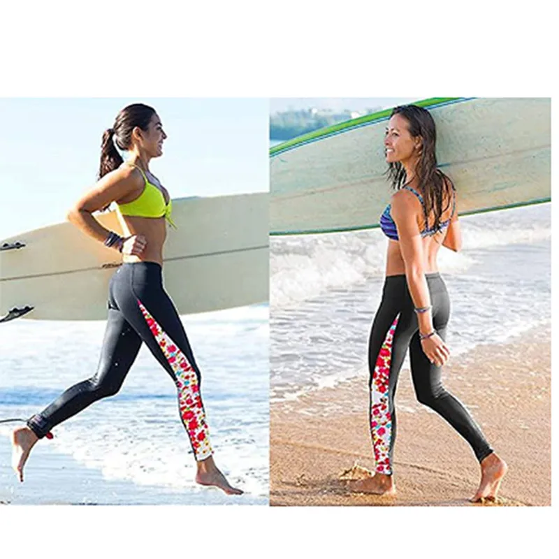 Custom Neoprene women Swimming Diving Surfing Sauna Wetsuit long Pants