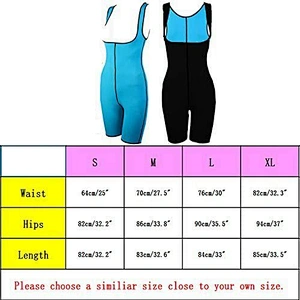 Women neoprene sweat sauna waist trainer trimmer vest with zipper custom logo
