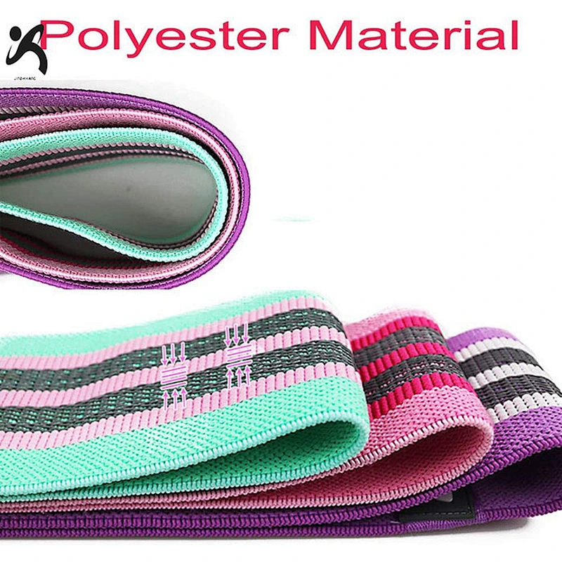 2020 China Custom Made  Hip Bands Booty Workout Resistance Loop Band Resistance Exercise Fitness Bands