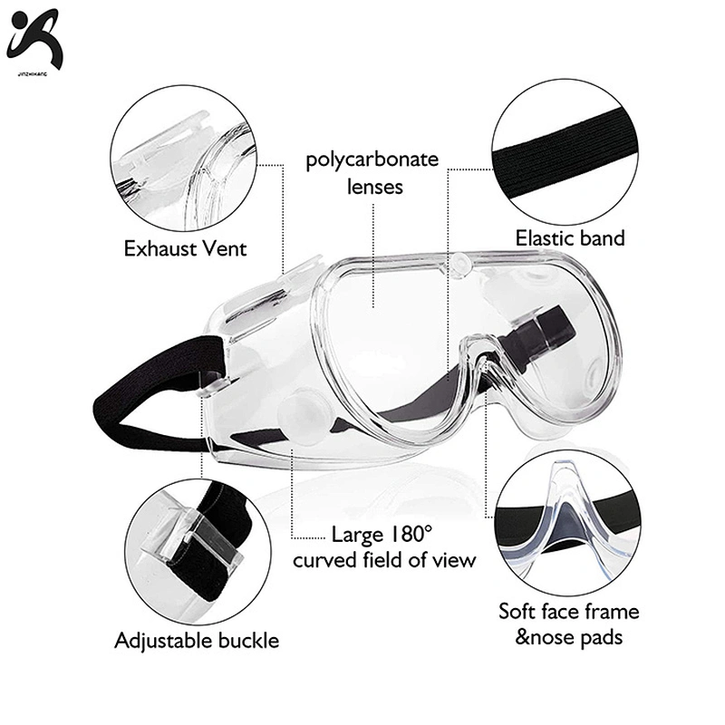 Industrial cheap virus transparent glass safety saliva visor protective Safety Glasses