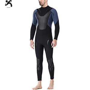 Manufacturer Custom logo long Sleeve men Neoprene Open Water Swimming Wetsuit for Surfing Diving