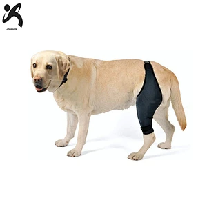 Customized dog leg brace knee support rear dog hock support heals wrap sleeve for legs
