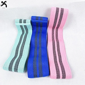 Factory custom made Fitness Non Slip Extra Long Hip Resistance Booty Band for Leg Butt  Elastic Resistance Band