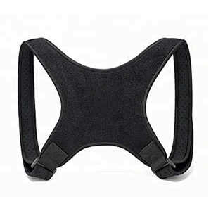 High quality neoprene adjustable back support shoulder protector back posture corrector