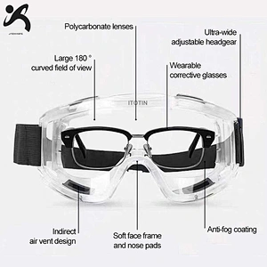 2020 Whosale Sales Low Price Dust Anti-Fog Design Perfect Eye Safety Protective  Glass Protection