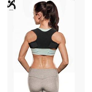 Adjustable Neoprene Shoulder Clavicle Support Belt Back Posture Corrector for Women and Men