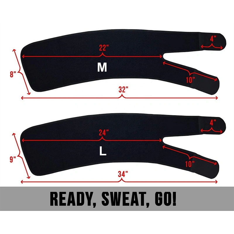 Sweat Thigh Trimmers for Men & Women Fat Burning Neoprene Fat Slimming Custom Logo