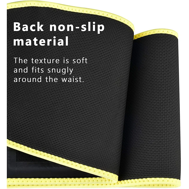 Custom Logo  Compression Belt Workout Slimming Tummy Waist Trainer For Men Women