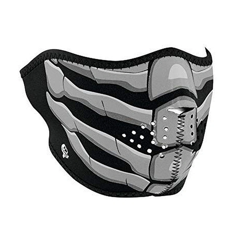 3 mm Thickness Neoprene Motorcycle Custom Half Face Anti Gas Air Pollution Cycling Outdoor Sport Mask