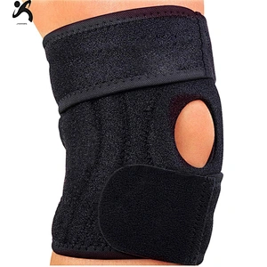 Sport professional Adjustable Neoprene Hinged basketball knee pad orthopedic knee brace support