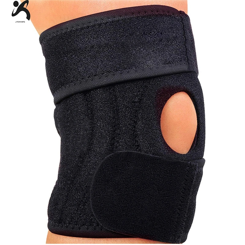 Sport professional Adjustable Neoprene Hinged basketball knee pad orthopedic knee brace support