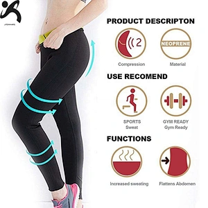 High Quality Neoprene Leggings Women Sauna Yoga Slimming Long Pant for Body Shaper
