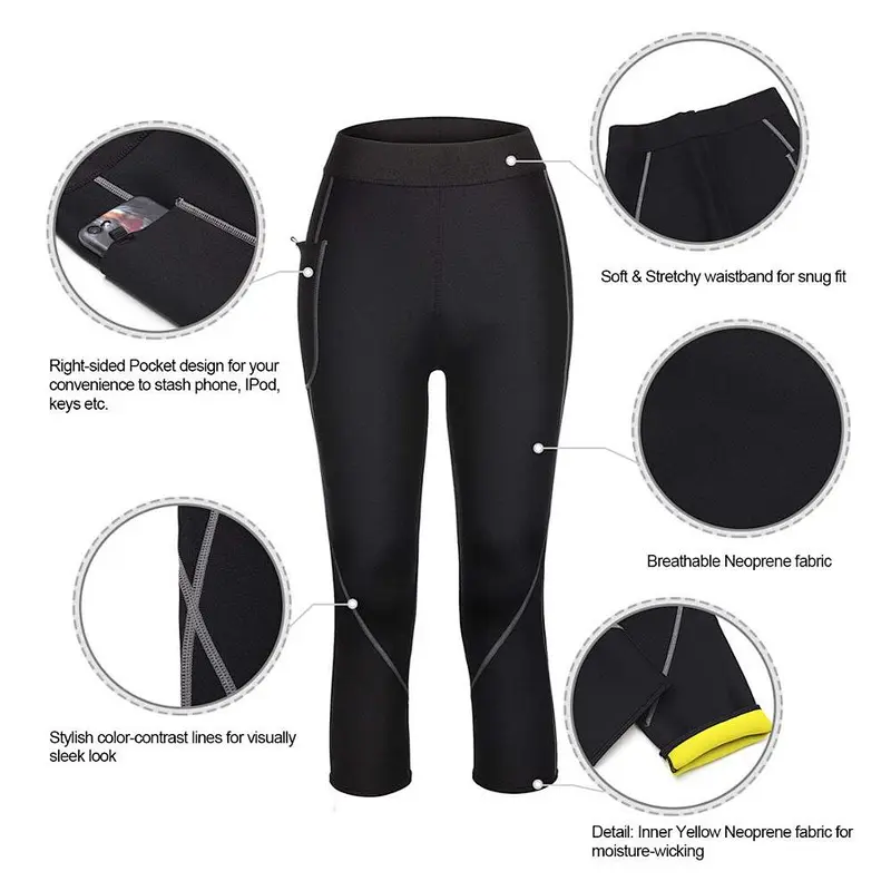 2019 RTS  Full Body  Slimming  Pants Neoprene  New Style Women Slimming Neoprene Shaper Pants