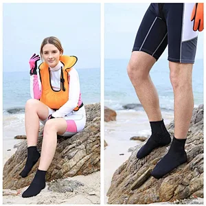 2.5mm socks embroidered discount prive neoprene sand socks anti-slip lightweight surfing shoes beach boots custom