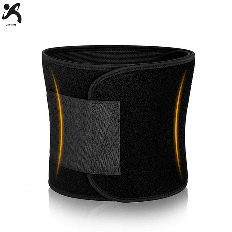 Neoprene sauna sweat belt low MOQ waist slimming trimmer adjustable weight loss wrap slimming