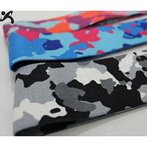 Workout Potential ECO Friendly Latex Fabric Hip Ankle Fitness Resistance Band Belt