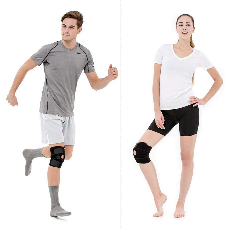Knee Protector Pad Adjustable Breathable Sport Knee Support Bandage Neoprene Knee Brace