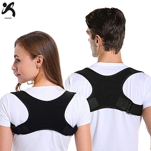Wholesale adjustable shoulder brace customized logo posture corrector comfortable back support