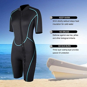 Wholesale Neoprene Diving Suits Long Sleeve Keep Warm women Eco friendly 5mm Wetsuit for Surfing Swimming