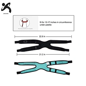 2020 RTS Customized Compression knitted Breathable Neoprene Knee Support Sleeve For Sports