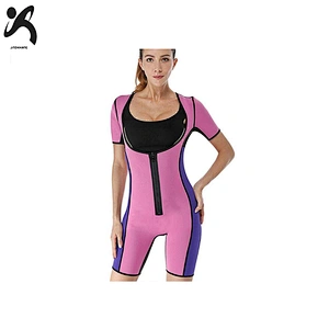 Sweat Slimming Neoprene Suit With Sleeves Body Shapers For Weight Loss