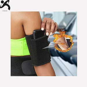 Neoprene adjustable fat burning arm sleeve sauna sweat band Arm Thigh Slimming Wraps for shaper