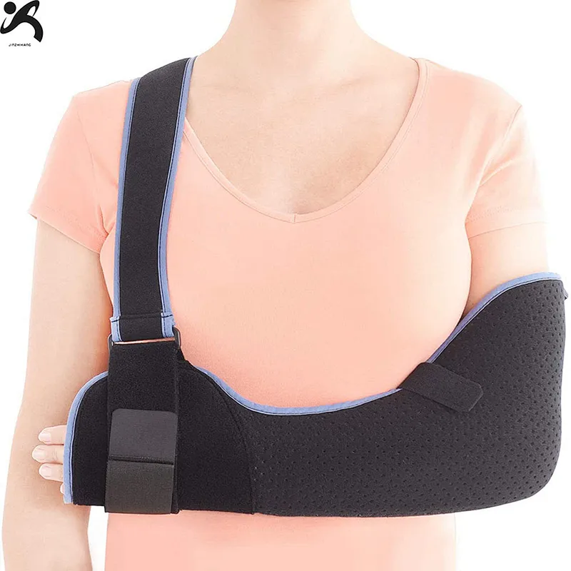 High quality adjustable neoprene arm support sling orthopedic arm shoulder sling for Injury rehabilitation