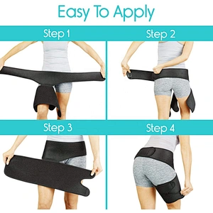 Adjustable Neoprene Compression Groin Strain Pain Wrap Recovery Thigh snd hip Wrap