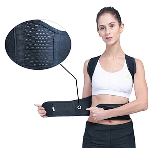 fashion posture brace black color back support