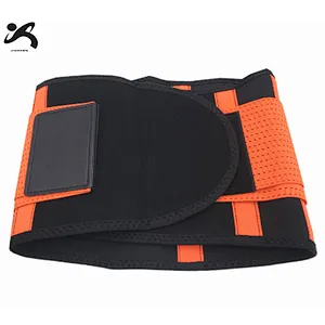 2020 hot sell Adjustable Waist Back Support Trimmer Belt with removable pocket Neoprene Waist Trainer for Gym Fitness
