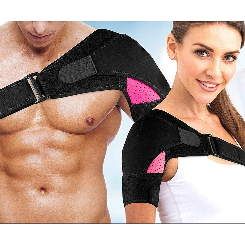 Adjustable High Compression Tourmaline neoprene shoulder support for men and women
