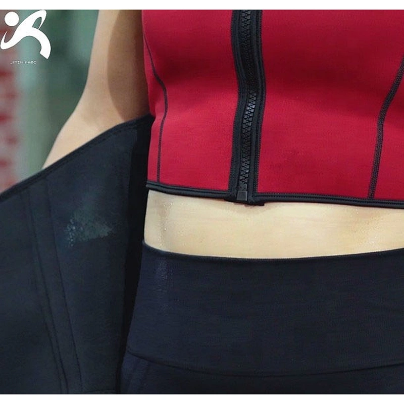 2021 new style neoprene sauna suit tank top vest and slimming belts waist trainer belt for weight loss