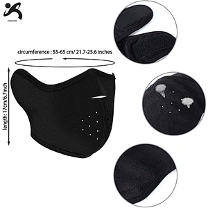 Best selling Neoprene Ski Face  Outdoor Anti smog anti dust ski pollution bike windproof Half Face