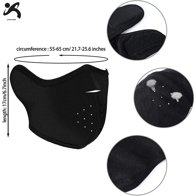 Best selling Neoprene Ski Face  Outdoor Anti smog anti dust ski pollution bike windproof Half Face