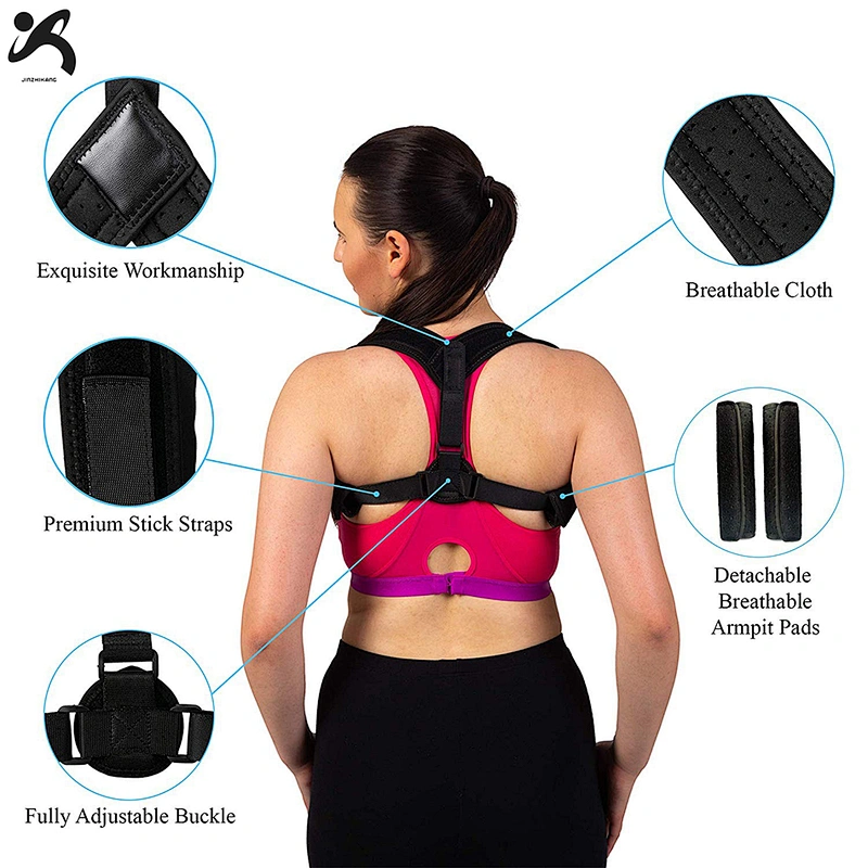 High Quality Elastic Sports Clavicle Support Brace Back Posture Corrector