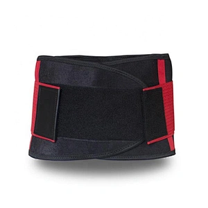 high quality heating waist zipper girdle shapewear support trainer corset sauna pants yoga