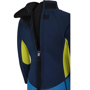 High quality 3mm 5mm neoprene Diving Spearfishing long sleeve wetsuit winter wetsuit surfing suit for kids