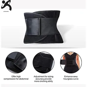 New arrival neoprene fat burner waist trainer slimming belly waist belt for body shaper