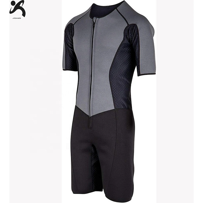 Professional neoprene men Fat Burner Short Sleeve Sauna Suit for weight loss