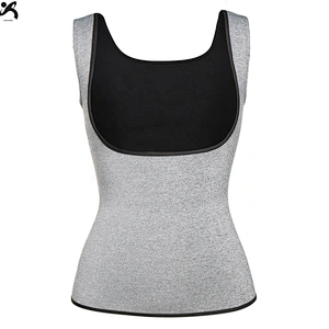 Neoprene sweat vest women waist shape trainer body slimming corsets spa sauna suit