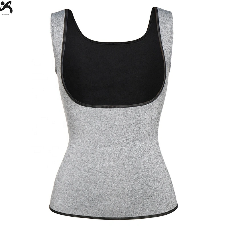 Neoprene sweat vest women waist shape trainer body slimming corsets spa sauna suit