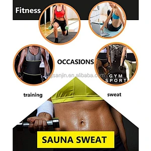 Amazon hot sell neoprene zipper Waist Trainer Slimming Vest with adjustable waist trimmer belt