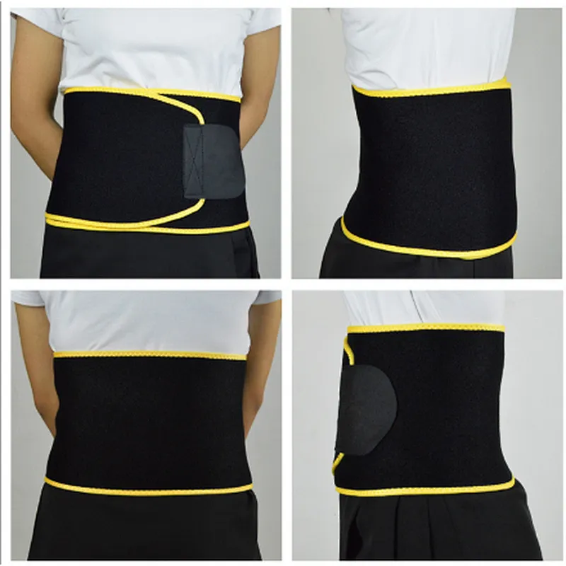 Back Support Belt Waist Trimmer Neoprene Waist Trainer For Men And Women Fitness Slimmer Belt Weight Loss Low
