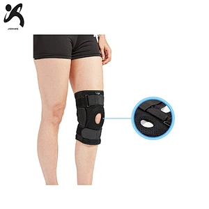Customized Compression Adjustable wrap neoprene compression knee sleeve support brace