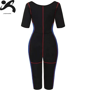2019 RTS Sweat Slimming Suit Full Body Shaper Weight Loss Sauna Neoprene Slimming Body Shaper