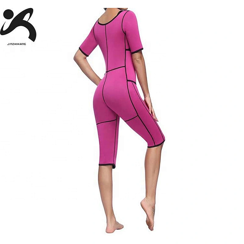 2019 Women Yoga slimming suit Workout Sauna Suit Waist Training sweat slimming suit