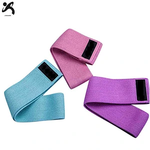 High quality  New Workout Elastic Strength Slimming Loose Weight Bands Exercise fitness hip booty fabric resistance